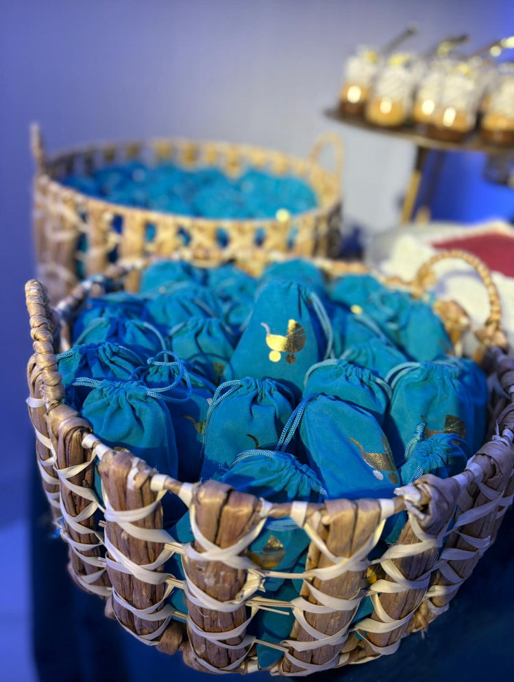 Vacht Nacht Shema Velvet Bag