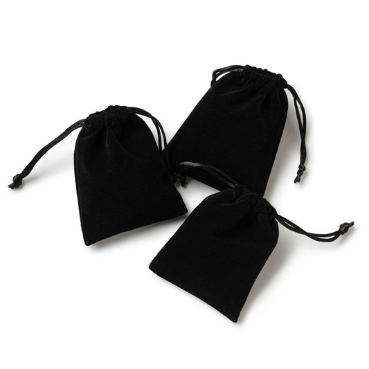 Aufruf Black Velvet Throw Bag