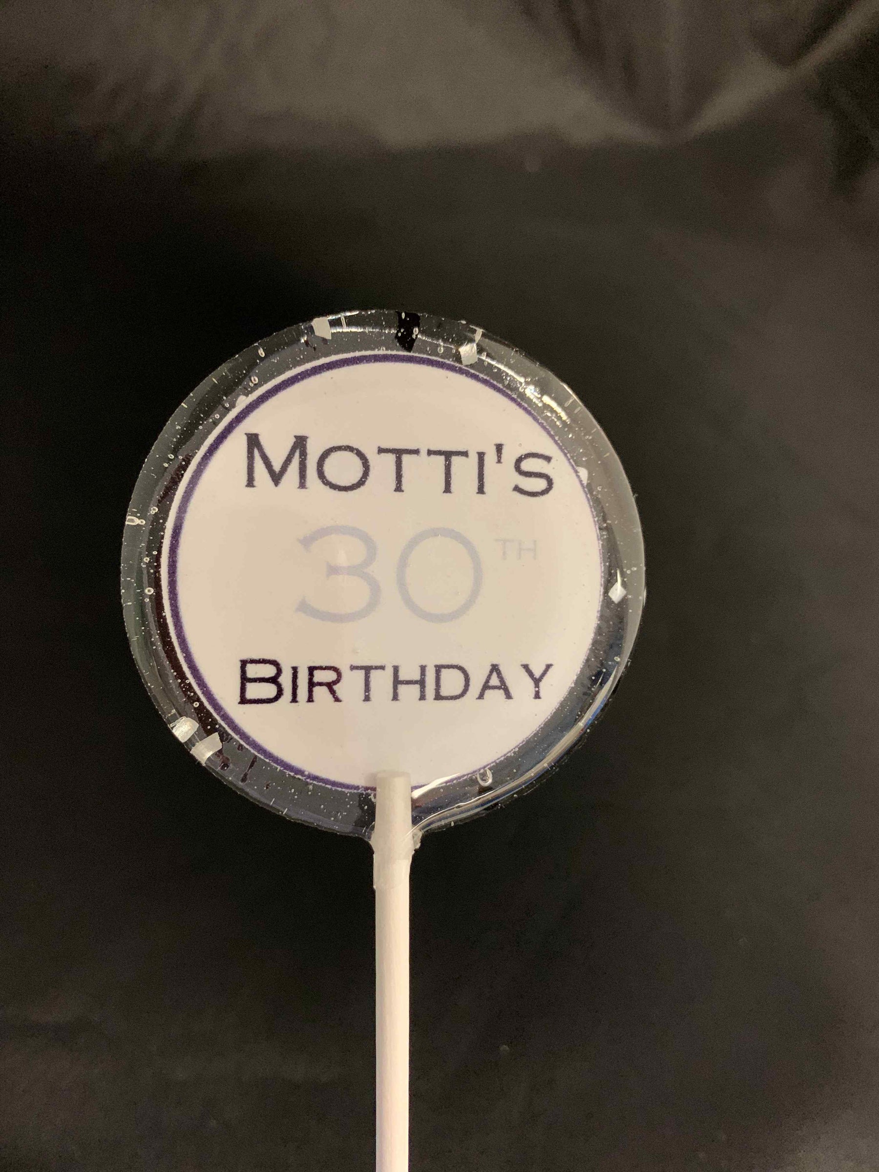 Personalized Hard Candy Lollipops