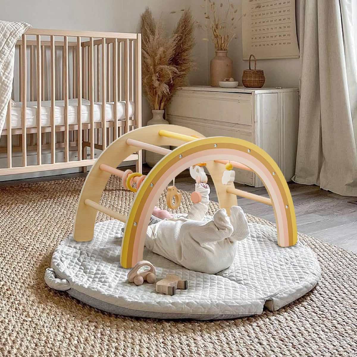 Tiny Land® 2 in 1 Baby Gym